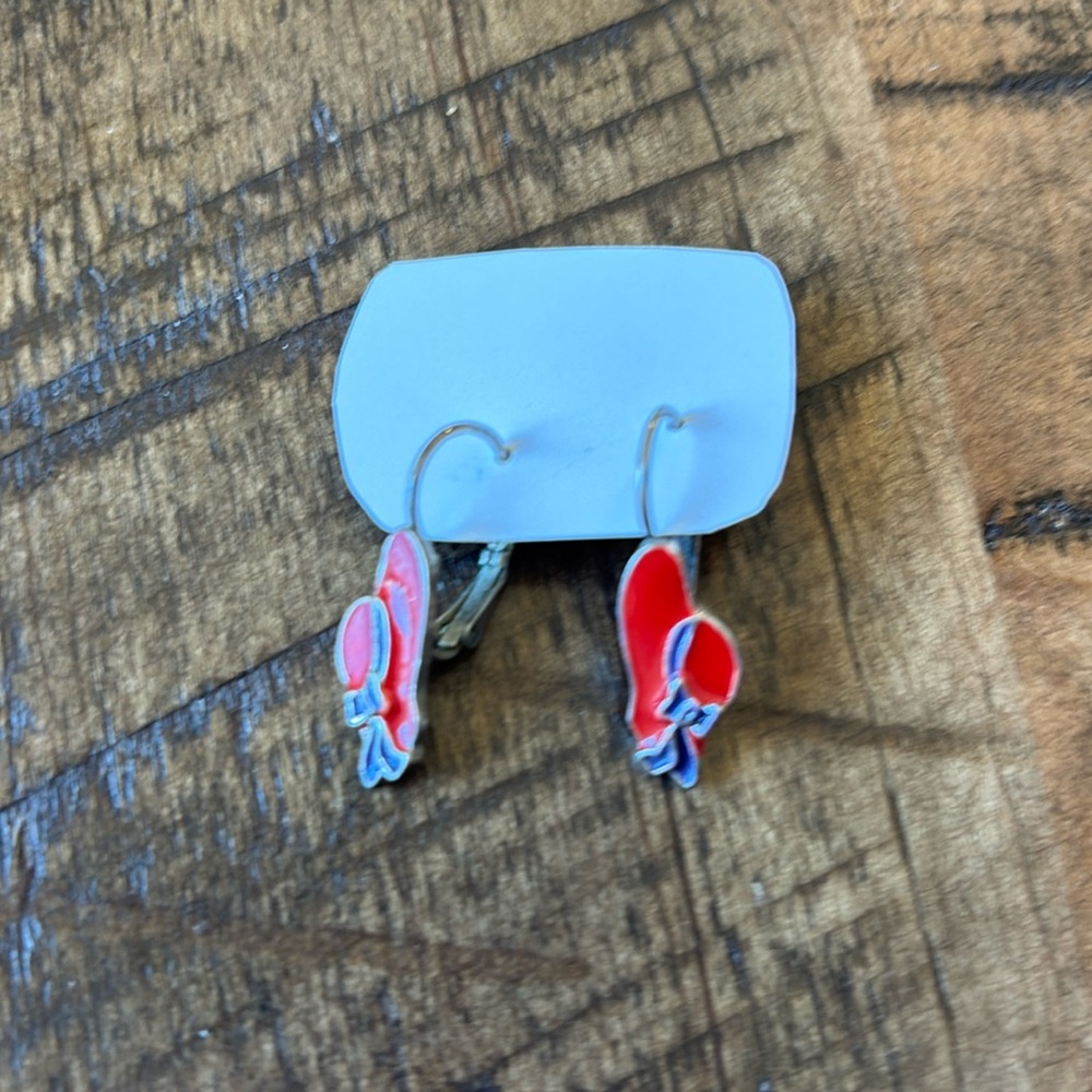 💥3 for $12💥 Red Hat Society earrings